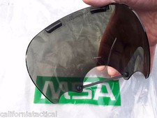 MSA Tinted/Smoke Lens Outsert -For Millennium CBRN Gas Mask, Size: M/L 10008908 picture