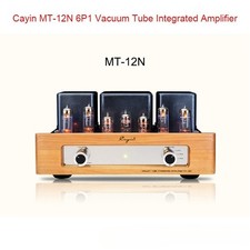 Cayin MT-12N 6P1 220V Vacuum Tube Integrated Amplifier Hifi Class A Tube Amp New picture