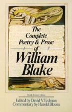 The Complete Poetry & Prose of William Blake - Paperback By William Blake - GOOD picture