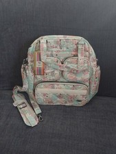 Lug Legacy Mini Puddle Jumper Convertible Tote - Flamingo Foliage - NWT picture