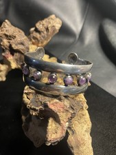 Vintage 1940s-1950s Manuel Altamirano, Silver Cuff Bracelet  picture