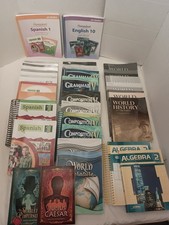Abeka 10th Grade Homeschool Student & Parent Kit ALMOST COMPLETE Newest Edition  picture