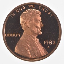 1982-S Lincoln Memorial Cent Proof picture