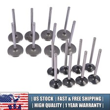 Valve Set 16 For GM LS V8 1999 To 2007 4.8L 5.3L SB International 01934 01935 picture
