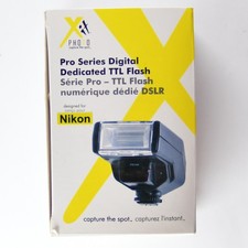 Xit Pro TTL Digital Dedicated Flash w/ Bounce Swivel Nikon NEW Open Box Unused picture