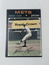 VINTAGE 1971 Topps NOLAN RYAN #513 New York Mets  picture