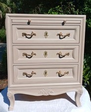Vintage Henredon French Provincial Bachelors Chest, Nightstand, End Table, EUC picture