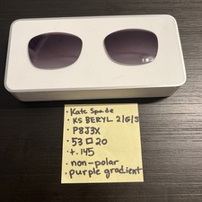 NEW Kate Spade Sunglass Lenses KS BERYL 2/G/S Size 53 Purple Gradient NP picture