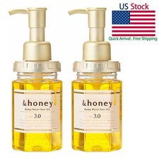 & Honey (and Honey) Deep Moist Hair Oil Step 3.0 100ml 2-Pack Bundle Value Set picture