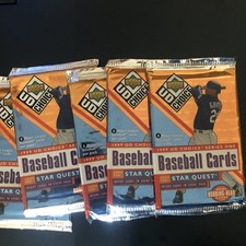 5 packs 1999 Upper Deck Choice Unopened Packs Series One  picture