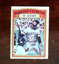1972 Topps in Action Roberto Clemente #310. SEE PICKS picture