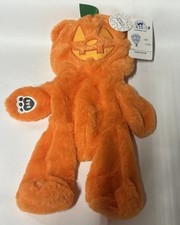 Build A Bear Pumpkin Glow Teddy Halloween 🎃 2024 Unstuffed 17” With Tags picture