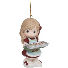 PRE-ORDER Baking Sweet Memories Dated 2026 Girl Ornament By: Christmas Precious picture