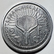 1959 French Somaliland 2 Francs, UNC/BU picture