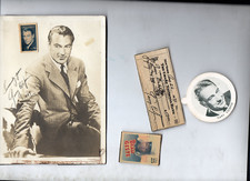 GARY COOPER (1901-1961) autograph 1949 Beau Geste Stamp Dixie Ice Cream Pod picture