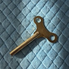 New Long Brass Key For Kundo 400 Day Anniversary Clock picture