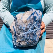 16.12 LB Natural Blue Crystal Kyanite Rough Gem mineral Specimen Healing 5290 picture