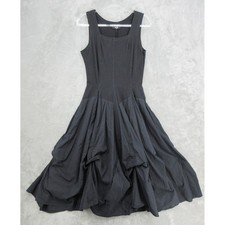 Zashi Dress Womens Size L Lagenlook Pickups Midi Boxy Avant Garde Tank Black picture