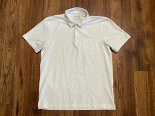 EUC Rhone Polo Shirt Mens Small White Golf Polo picture