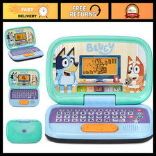 Interactive Bluey Game Time Learning Laptop for Kids - Educational Fun Toy picture