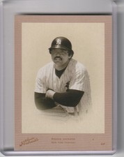 2005 LEAF #SP44 REGGIE JACKSON NEW YORK YANKEES HOF 3/10 9256 picture