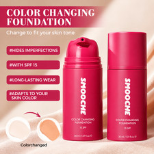 Smooche Korean Color Changing Foundation for All Skin Types Flawless Coverage picture