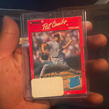 Donruss Rated Rookie Pat Combs #70 Philadelphia Phillies MLB Vintage Card picture