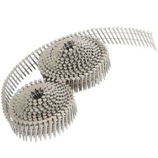 3600Pcs 15 Deg Wire Coil 1-1/4” ×.09” Ring Shank Stainless Steel Siding Nail New picture
