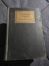 A Farewell to Arms by Ernest Hemingway (1929) True First Edition, First Printing picture