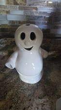 Vintage McCoy Ltd Art Pottery Halloween GHOST Tea Light  arm down  GREAT SHAPE picture