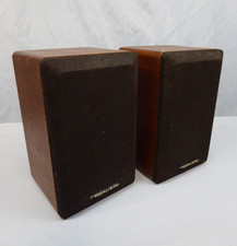 Realistic Minimus 7 Japan 40-2039 Wood Bookshelf Speakers Brown 40w Max  picture