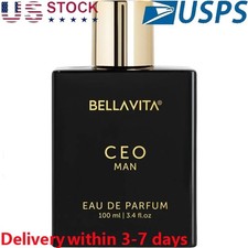 ​Bellavita Luxury CEO Eau de Parfum 3.38 oz /100ml Men’s Cologne picture
