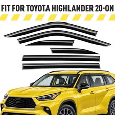 Rain Guards Vent Visors Shade for 2020-2026 Toyota Highlander picture