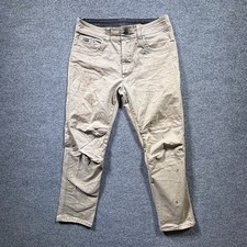Vintage Kühl Carpenter Pant Men's 35x32 Beige Straight Mid Rise Workwear Utility picture