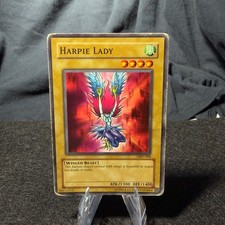 Harpie Lady (Original Artwork) MRD-008 Metal Raiders Yu-Gi-Oh Unlimited MP picture