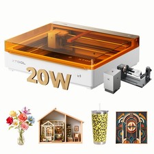 xTool M2 20W Color Craft Laser Cutter & Engraver，Built-in Dual Cameras，RA3 picture