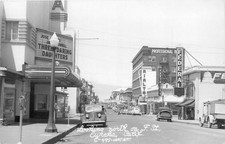 Eureka CA 1940s F St. Professional Bldg Rialto Theater RPPC Postcard picture