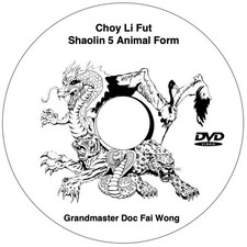 New DVD - Choy Lay Li  Lee Fut  internal Shaolin 5 Animal Form picture