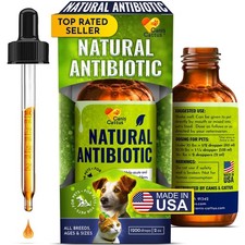 Cat & Dog Natural Antibiotic | Immune, Allergy & Infection Support | 2 oz picture