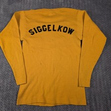 Vintage 1930s-40s Coopers Campushirt Siggelkow Felt Letter Athletic Shirt Small picture