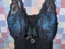 Cacique Lace Underwire Black Bows Polka Dot Lingerie Lot of 2 Women's Size 22/24 picture