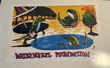 Phish Waterwheel Foundation Poster Print 2022 Summer Tour Jim Pollock Riviera picture
