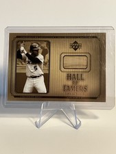 2001 Upper Deck Hall of Famers - Bat Johnny Bench #B-JBE (MEM) picture