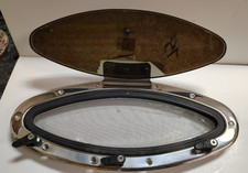Bomar Portlight Window Assembly port. oval. Opening / Closing, with screen. New picture