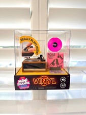 Zuru Mini Brands Really Works Vinyl Record Player Playset New picture