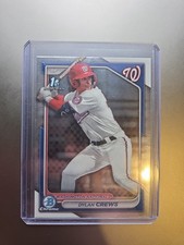 Dylan Crews 2024 Bowman Chrome 1st BCP 23 Nationals Rookie Card  picture