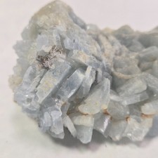 Blue Barite Crystal Cluster (Blue Baryte / Sky Blue Barite) – Natural Mineral picture