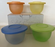 New Tupperware Impressions 2 Cup (550ml) Multicolor Bowls Gift Set picture