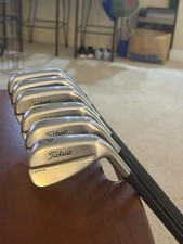 Titleist T250 Iron Set 5-PW Right-Handed Stiff Flex Stiff Graphite Tensi Red, picture
