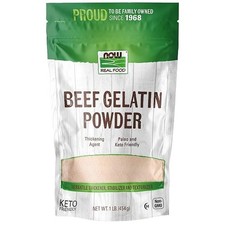 Real Food, Beef Gelatin Powder, 1 lb (454 g picture